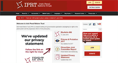 Desktop Screenshot of iprt.ie